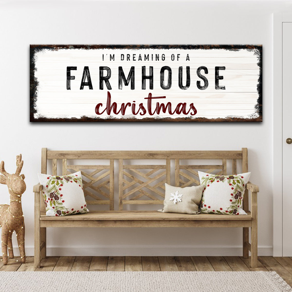 Farmhouse Christmas Sign